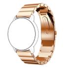 22mm For Huawei Watch GT2e GT2 46mm A Flat Buckle Stainless Steel Watch Band (Rose Gold) - 1