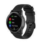 22mm For Huawei Watch GT2e GT2 46mm Silicone Watch Band(Black) - 1