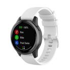 22mm For Huawei Watch GT2e GT2 46mm Silicone Watch Band(White) - 1