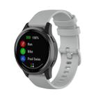 22mm For Huawei Watch GT2e GT2 46mm Silicone Watch Band(Gray) - 1