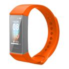 For Redmi Bracelet Silicone Strap(Orange) - 1