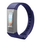 For Redmi Bracelet Silicone Strap(Navy Blue) - 1