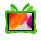 Butterfly Bracket Style EVA Children Shockproof Protective Case For iPad 10.2 2021 / 2020 / 2019 / 10.5(Green) - 1