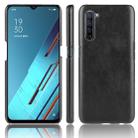 For OPPO Find X2 Lite Shockproof Litchi Texture PC + PU Case(Black) - 1