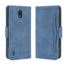 For Nokia 1.3 Wallet Style Skin Feel Calf Pattern Leather Case ，with Separate Card Slot(Blue) - 1