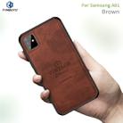 For Galaxy A81 / Note10 Lite PINWUYO Zun Series PC + TPU + Skin Waterproof And Anti-fall All-inclusive Protective Shell(Brown) - 1