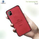 For Galaxy A81 / Note10 Lite PINWUYO Zun Series PC + TPU + Skin Waterproof And Anti-fall All-inclusive Protective Shell(Red) - 1