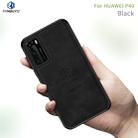 For Huawei P40 PINWUYO Zun Series PC + TPU + Skin Waterproof And Anti-fall All-inclusive Protective Shell(Black) - 1