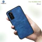 For Huawei P40 PINWUYO Zun Series PC + TPU + Skin Waterproof And Anti-fall All-inclusive Protective Shell(Blue) - 1