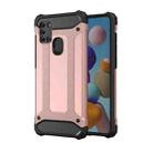 For Samsung Galaxy A21s Magic Armor TPU PC Combination Case(Rose Gold) - 1