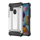 For Samsung Galaxy A21s Magic Armor TPU PC Combination Case(Silver) - 1