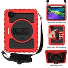 For iPad Pro 11 (2020) PC + Silicone Shockproof Combination Tablet Case with 360 Degree Rotating Holder & Handle(Red) - 1