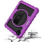 For iPad Pro 11 (2020) PC + Silicone Shockproof Combination Tablet Case with 360 Degree Rotating Holder & Handle(Purple) - 5