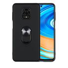 For Xiaomi Redmi Note 9 Pro Max 360 Rotary Multifunctional Stent PC+TPU Case with Magnetic Invisible Holder(Black) - 1