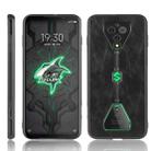 For Xiaomi Black Shark 3 Pro Shockproof Sewing Cow Pattern Skin PC + PU + TPU Case(Black) - 1