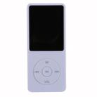 Fashion Portable LCD Screen FM Radio Video Games Movie MP3 MP4 Player Mini Walkman, Memory Capacity:4GB(White) - 1
