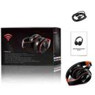 B7 Wireless Bluetooth Headset Foldable Headphone Adjustable Earphones with Microphone(Black Red) - 3