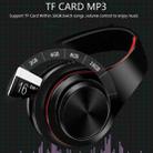 B7 Wireless Bluetooth Headset Foldable Headphone Adjustable Earphones with Microphone(Black Red) - 7