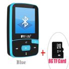 Original RUIZU X50 Sport Bluetooth MP3 Player 8gb Clip Mini with Screen Support FM,Recording,E-Book,Clock,Pedometer - 1