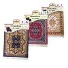 Mini Woven Rug Mat Retro Style Mouse Pad, Ramdom Color Delivery - 1