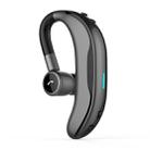 Car Handfree Wireless Ear-hook Bluetooth Earphone with Microphone(Black Grey) - 1