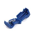 10 PCS T-type Quick-break Wire-free Fast Wire Terminal Clam(Blue) - 5