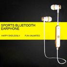 Bass Handsfree Sports Sweatproof Wireless Bluetooth Earphones with Mic(Purple) - 3