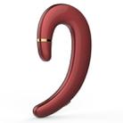 ET Bluetooth Earphone Wireless Headset Handsfree Ear Hook Waterproof Noise Cancelling Earphone with Mic for Android IPhone(red) - 1
