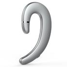 ET Bluetooth Earphone Wireless Headset Handsfree Ear Hook Waterproof Noise Cancelling Earphone with Mic for Android IPhone(silver) - 1