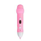 Low Temperature 3D Printing Pen Wireless Charging Printing Pen(Pink) - 2