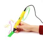 RP800A Childrens Educational Toys 3D Printing Pen, Plug Type:US Plug(Yellow) - 2