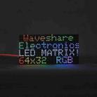 Waveshare RGB Full-color LED Matrix Panel, 2.5mm Pitch, 64x32 Pixels, Adjustable Brightness, 23707 - 1