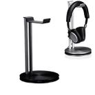 Headphone Bracket Metal Double-layer Headset Storage Rack(Matte Black) - 1