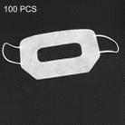 100 PCS Protective Hygiene Eye Mask White Disposable Eyemask for Virtual Reality Glasses - 1