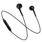 S6 Sport Wireless Bluetooth Earphone for iPhone / Xiaomi / Huawei, with Mic(Black) - 1