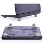 2 PCS Portable Laptop Cooling Pad Anti-skid Mat - 1