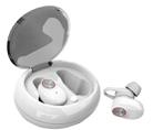 TWS Bluetooth 5.0 Wireless Bluetooth Earphones with Magnetic Charging Box(WHITE) - 1