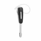 CIRCE Wireless Bluetooth Earphone with Microphone Handsfree Stereo Ear Hook Headset for Xiaomi iPhone Mobile Phone(Black Silver) - 1