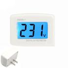 Digital Voltmeter LCD Display LCD Voltmeter Plug-type Electric Meter(US Plug 110V) - 1