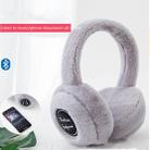 Bluetooth Earmuffs Winter Plush Windproof Men And Women Ear Cover(White) - 3