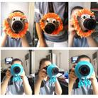 Hand-knitted Wool Camera Lens Animal Decoration Ring Baby Photo Guide Props(Blue Octopus) - 4