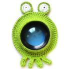Hand-knitted Wool Camera Lens Animal Decoration Ring Baby Photo Guide Props(Frog) - 1