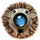 Hand-knitted Wool Camera Lens Animal Decoration Ring Baby Photo Guide Props(Khaki Lion) - 1