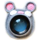 Hand-knitted Wool Camera Lens Animal Decoration Ring Baby Photo Guide Props(Mouse) - 1