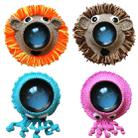 Hand-knitted Wool Camera Lens Animal Decoration Ring Baby Photo Guide Props(Orange Lion) - 3