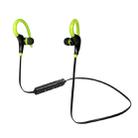 AiWei BT-01 Wireless Bluetooth Earphone with Microphone Hook Sports Earphone(Green) - 1