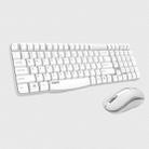 Rapoo X1800S 2.4GHz Wireless Keyboard and Mouse Set(White) - 1