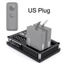 Micro USB Triple Battery Charger for Insta360 ONE X Panoramic Camera(Us Plug) - 1