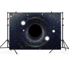2.1m x 1.5m Black Hole Starry Sky Theme Party Children's Studio Photography Background Cloth(TK12) - 1