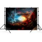 2.1m x 1.5m Black Hole Starry Sky Theme Party Children's Studio Photography Background Cloth(TK16) - 1